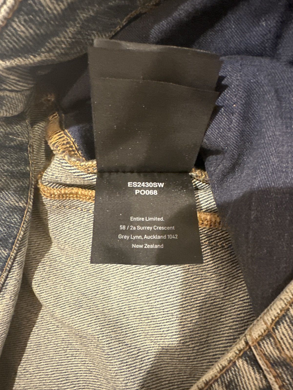 Entire Studios Entire Studios Blue Heavy Denim Cargos Size US 32 / EU 48 - 5 Thumbnail