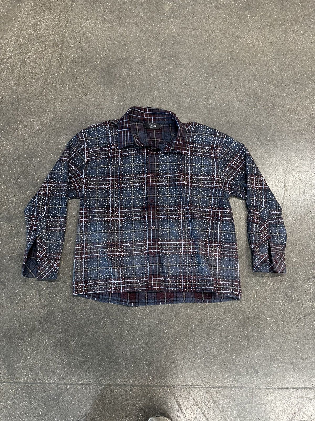 HMDD Happy memories dont die disco flannel navy/red Size US M / EU 48-50 / 2 - 1 Thumbnail