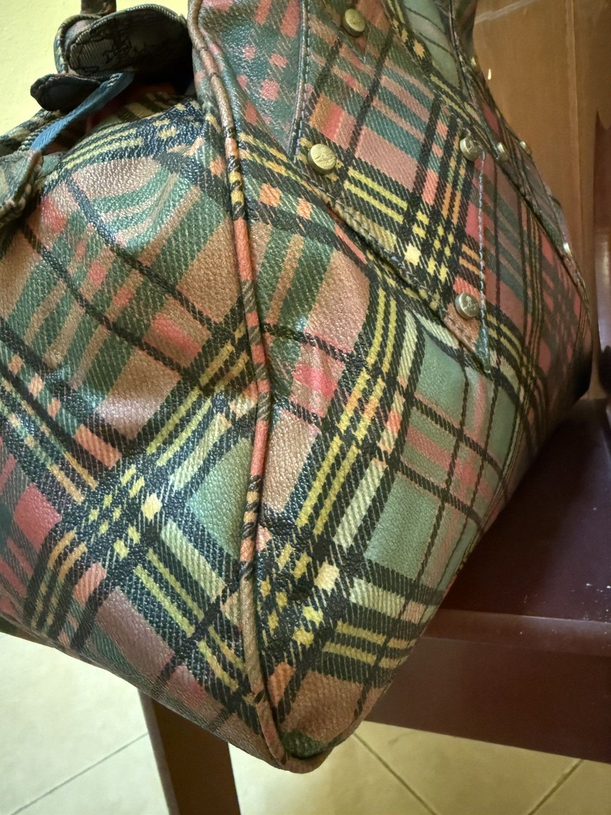 Vivienne Westwood Vintage Vivienne Westwood Tartan Shoulder Bag Size ONE SIZE - 9 Thumbnail