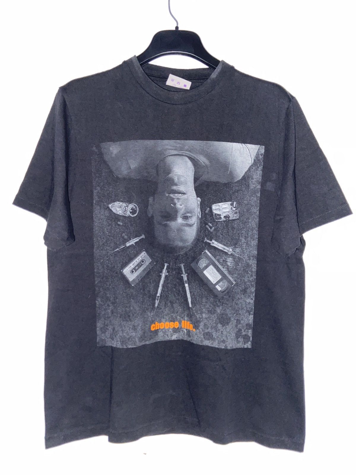 Band Tees Trainspotting Movie Merch Tee L 1/1 Bootleg UNI Choose Life Size US L / EU 52-54 / 3 - 1 Thumbnail