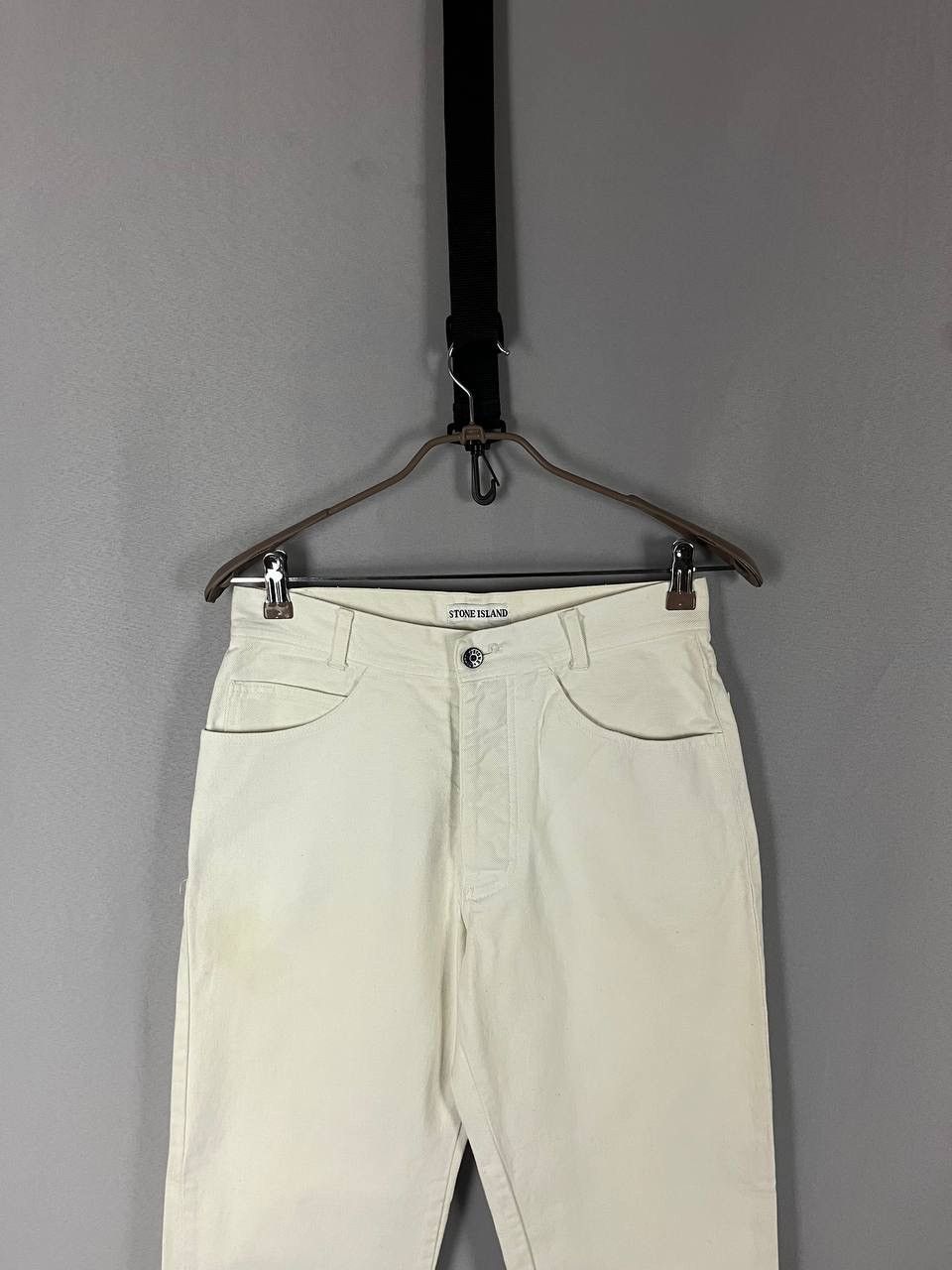 Stone Island Stone Island Denim White Vintage Size US 32 / EU 48 - 3 Thumbnail