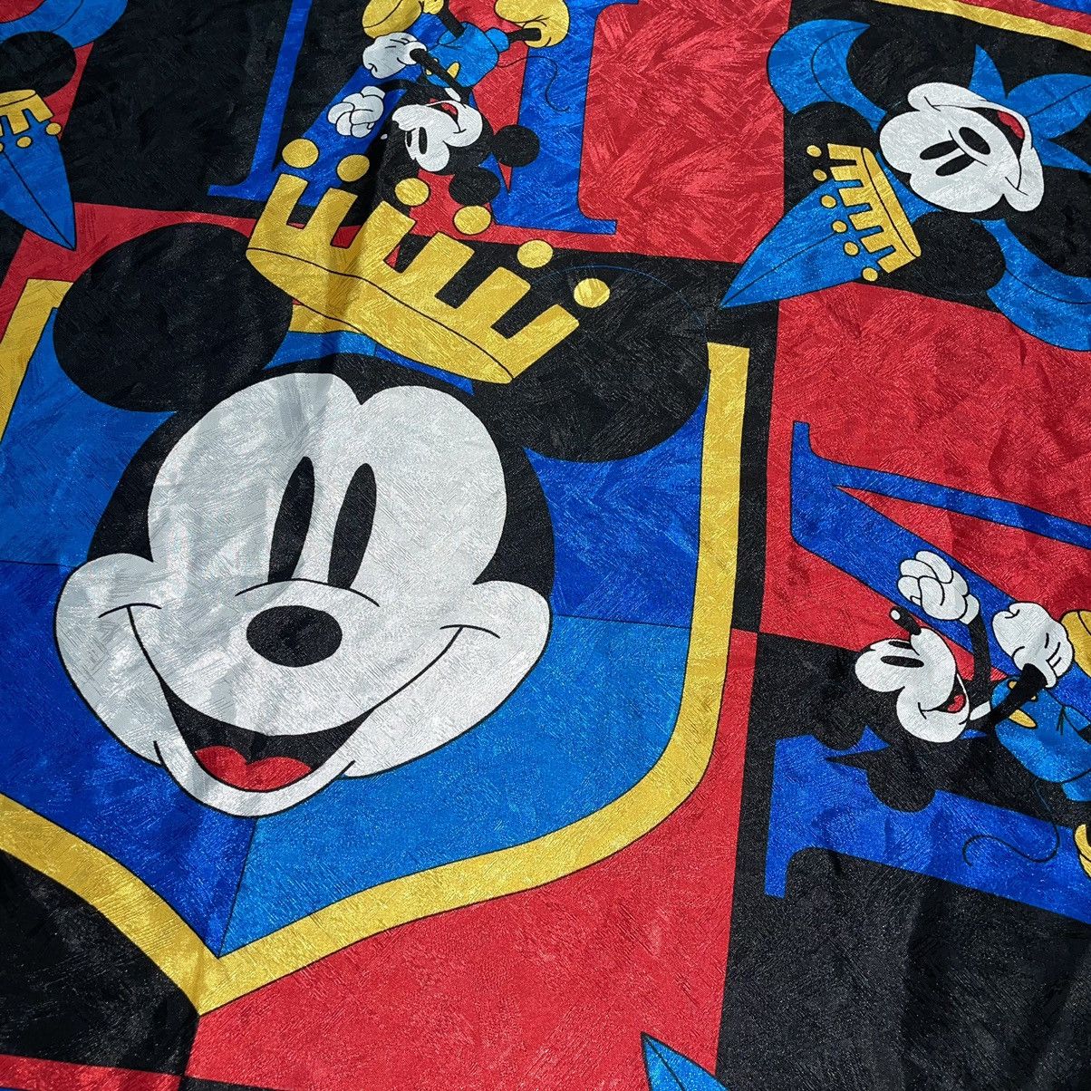 Disney × Mickey Mouse Mickey Mouse Big Silky Scarf Size ONE SIZE - 3 Thumbnail