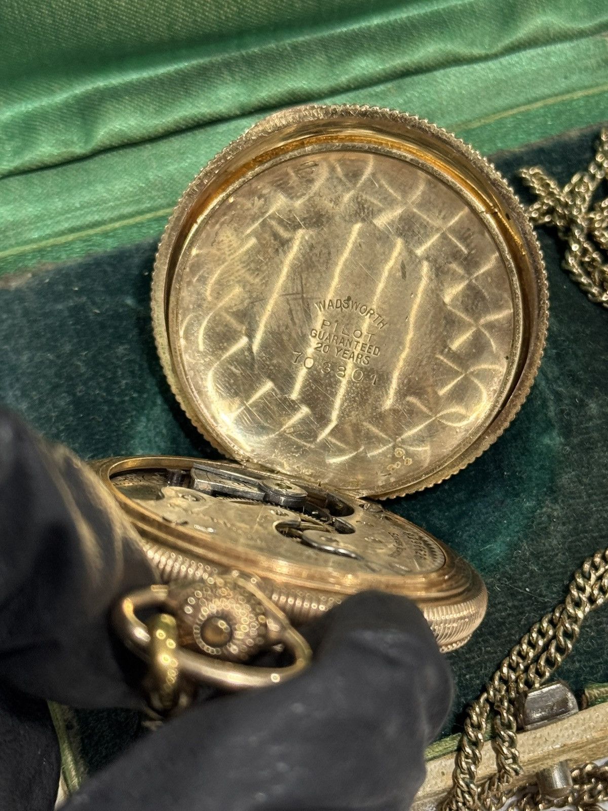 Elgin National Watch Company Vintage 1890s Elgin Gold Filled Pocket Watch Size ONE SIZE - 22 Thumbnail