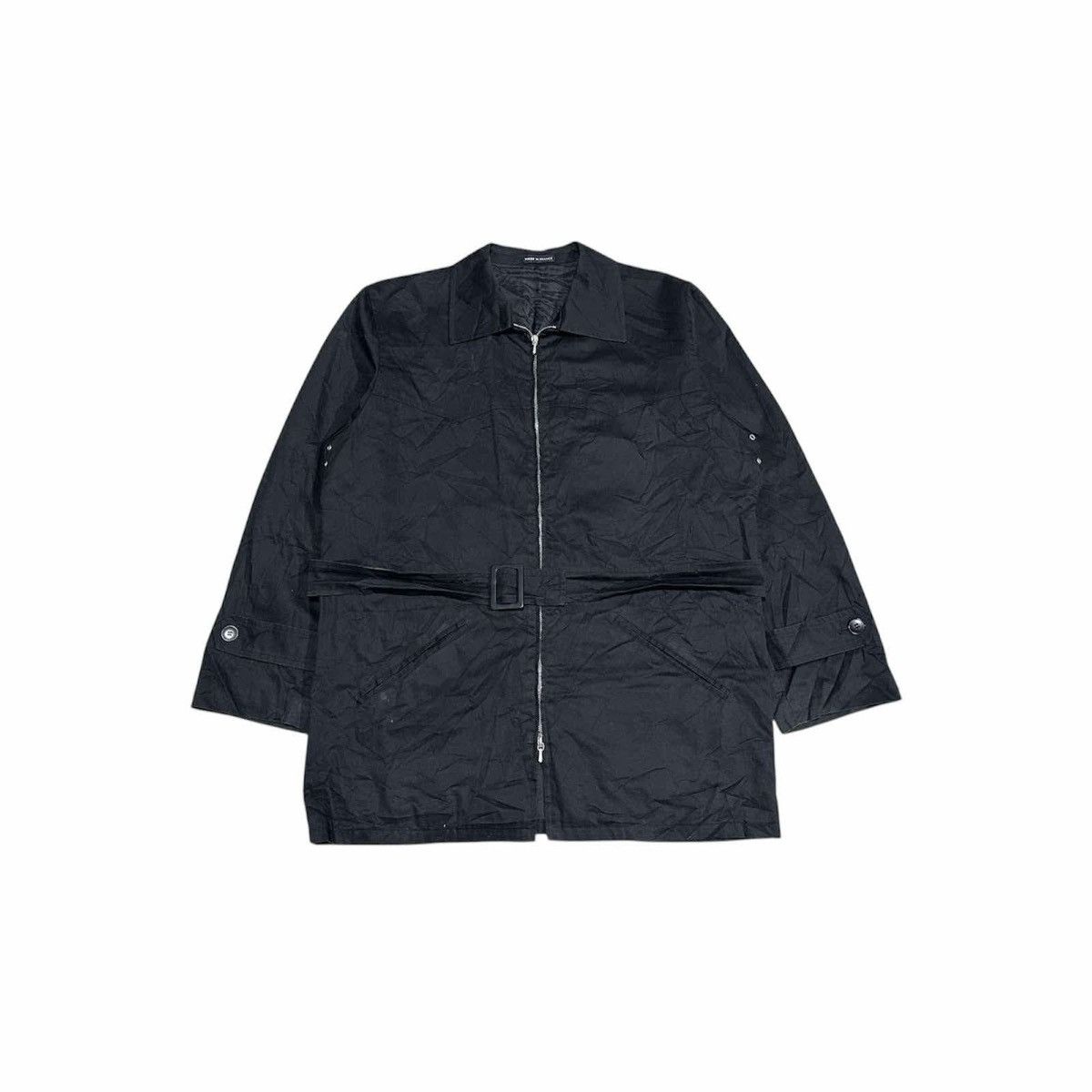 Designer × Vintage × agnes b. Vintage Agnes B Homme Bondage Jacket Riri Zip Made In France Size US XL / EU 56 / 4 - 5 Thumbnail