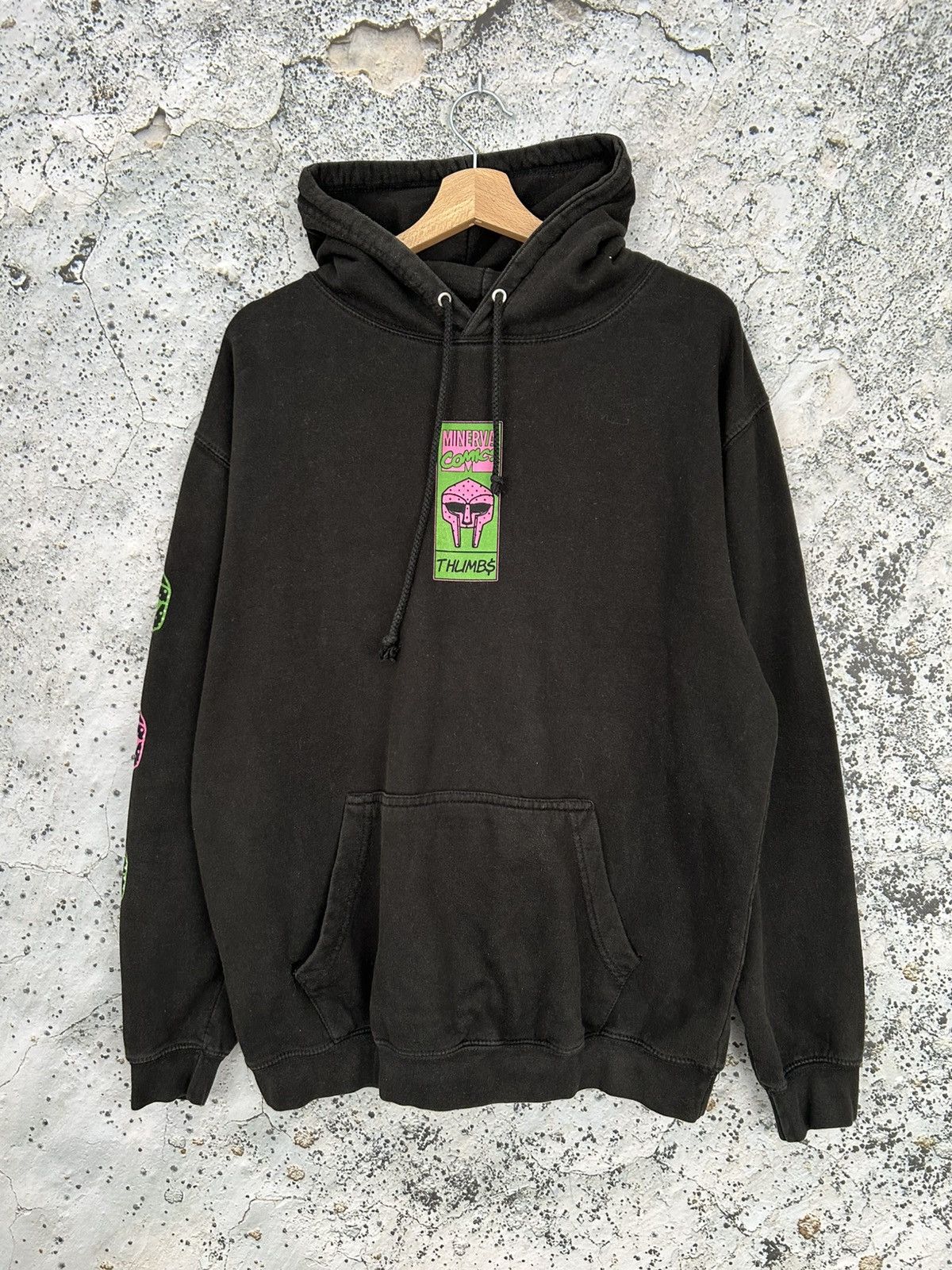Marvel Comics Thumbs Doom Comics Graphic Hoodie Baggy Rap Affliction Size US L / EU 52-54 / 3 - 4 Thumbnail
