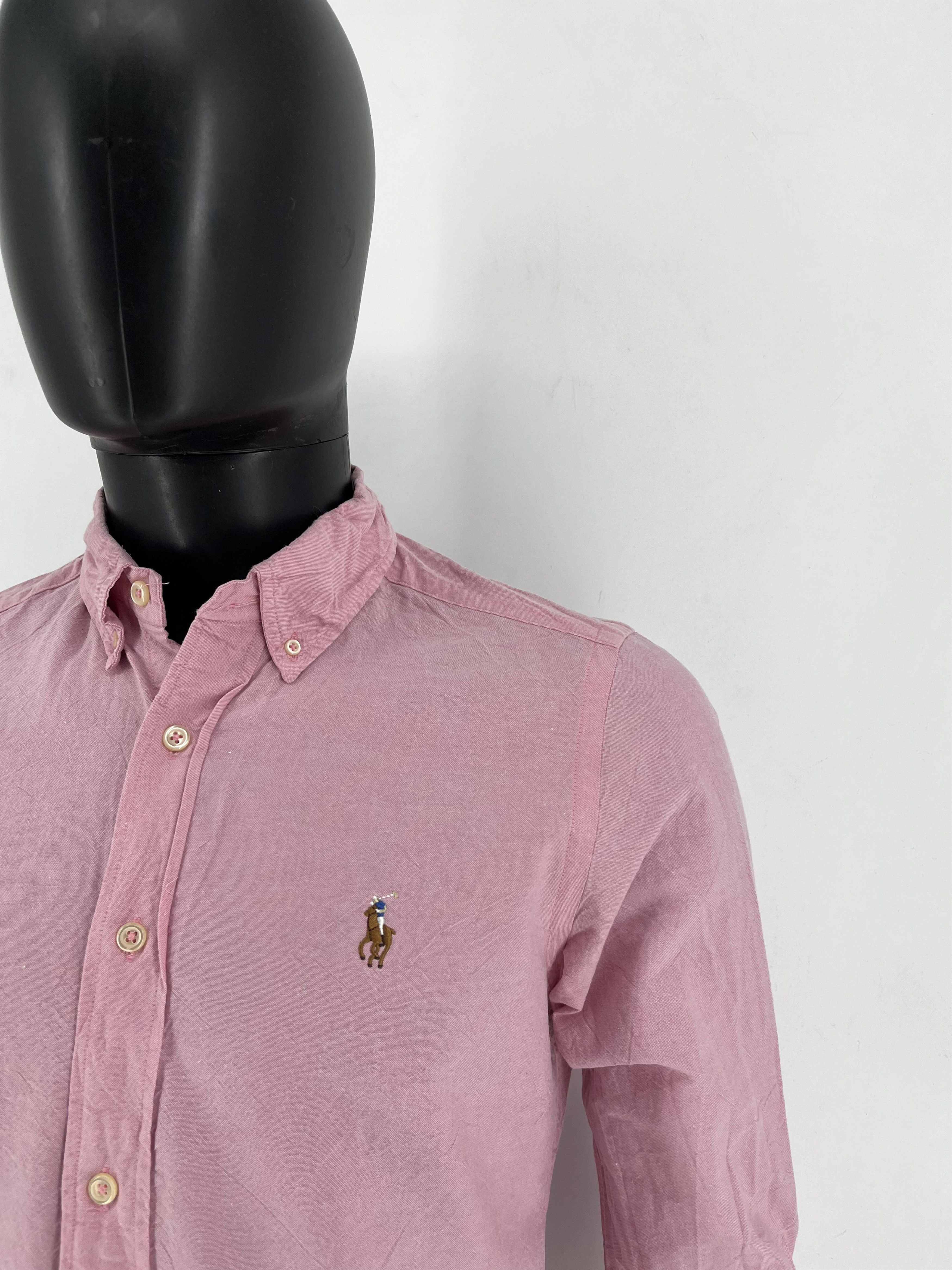Polo Ralph Lauren Vintage Pink Shirt Polo Ralph Lauren Size S Rare Size US S / EU 44-46 / 1 - 6 Thumbnail