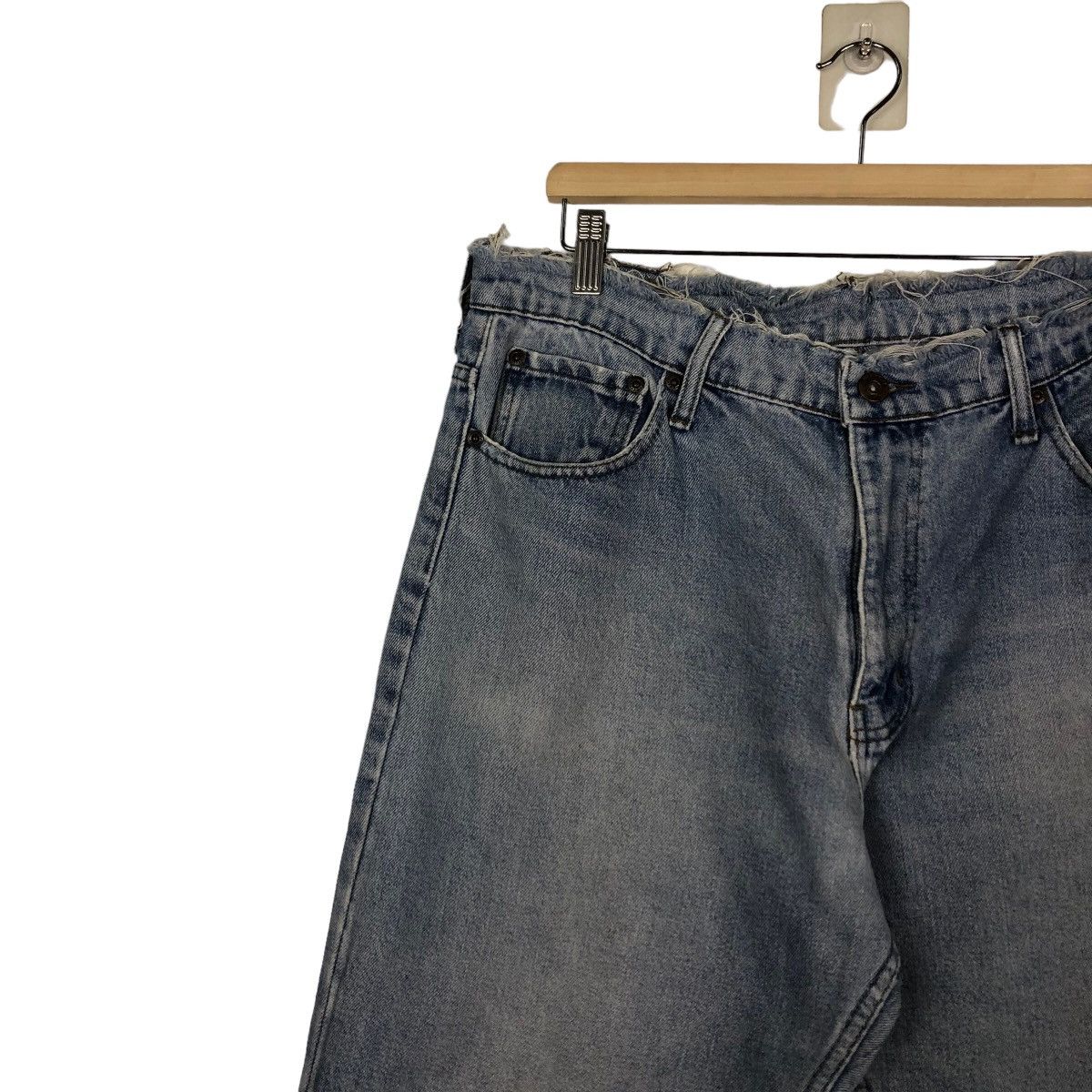 Japanese Brand 🔥VINTAGE DENIM JEANS PADDOCKS JAPAN ISSEY MIYAKE Size US 34 / EU 50 - 5 Thumbnail