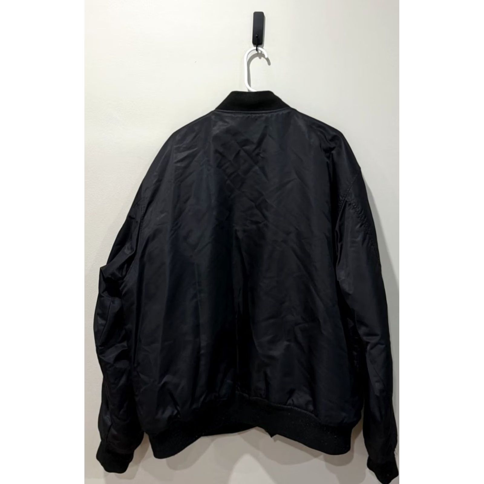 Southpole VINTAGE South Pole Bomber Jacket Black Nylon Mens Size XL Size US XL / EU 56 / 4 - 2 Thumbnail