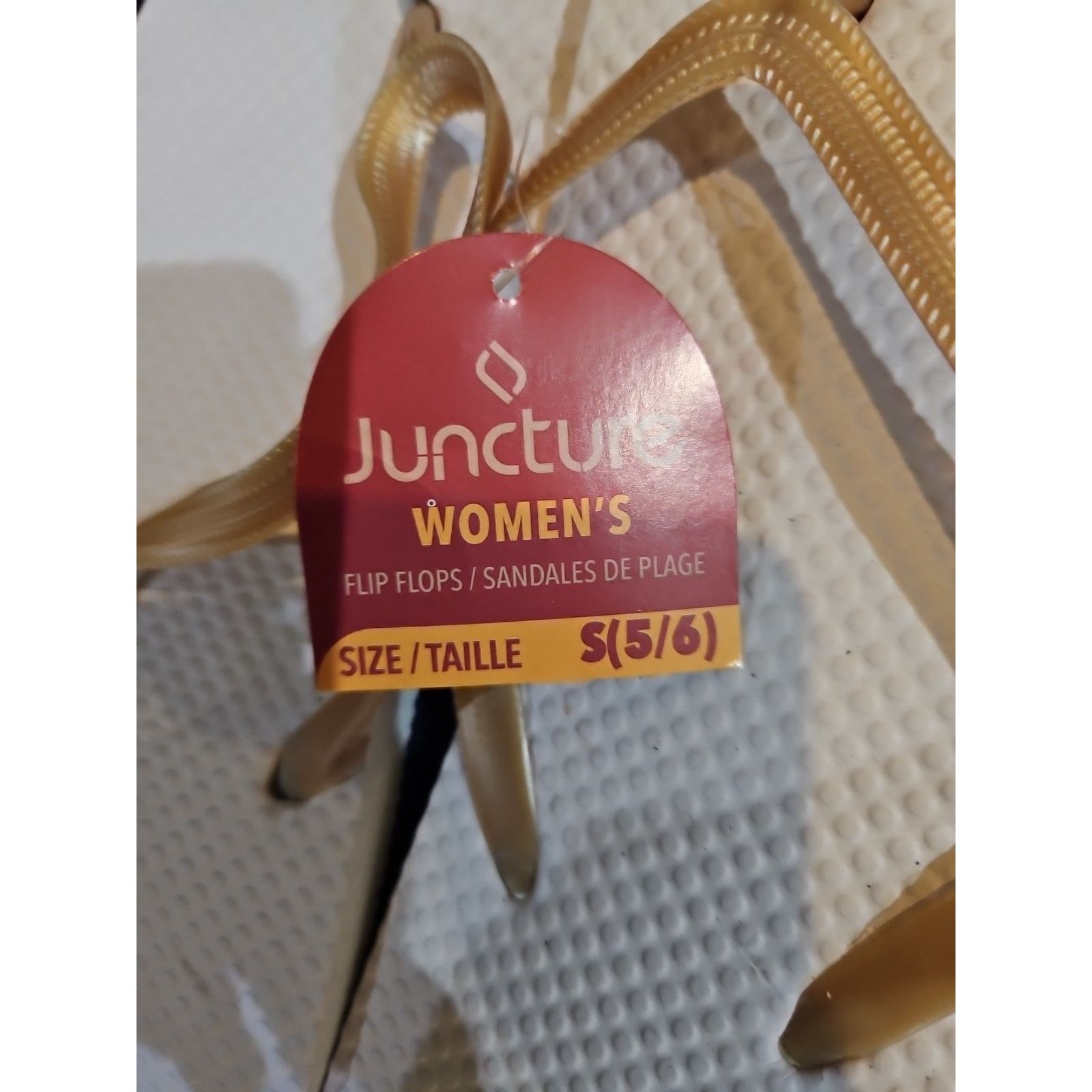 Other Juncture Women's 5/6 Flip Flops / Sandals Size US 5 / IT 35 - 3 Thumbnail