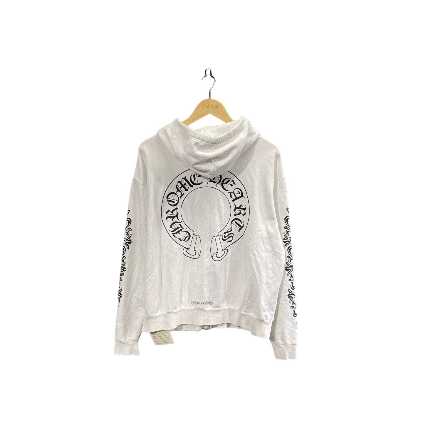 Chrome Hearts Chrome Hearts Horseshoe Sleeve Print Zip Hoodie M Size US M / EU 48-50 / 2 - 1 Thumbnail