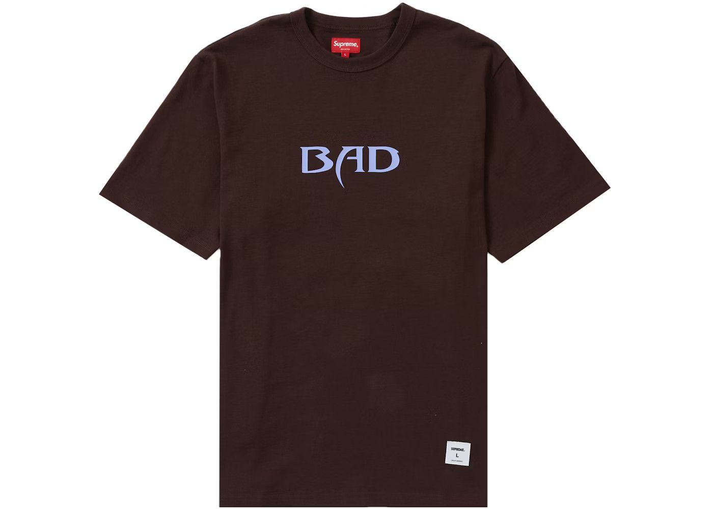 Supreme SUPREME BAD S/S TOP DARK BROWN Size US XL / EU 56 / 4 - 8 Thumbnail