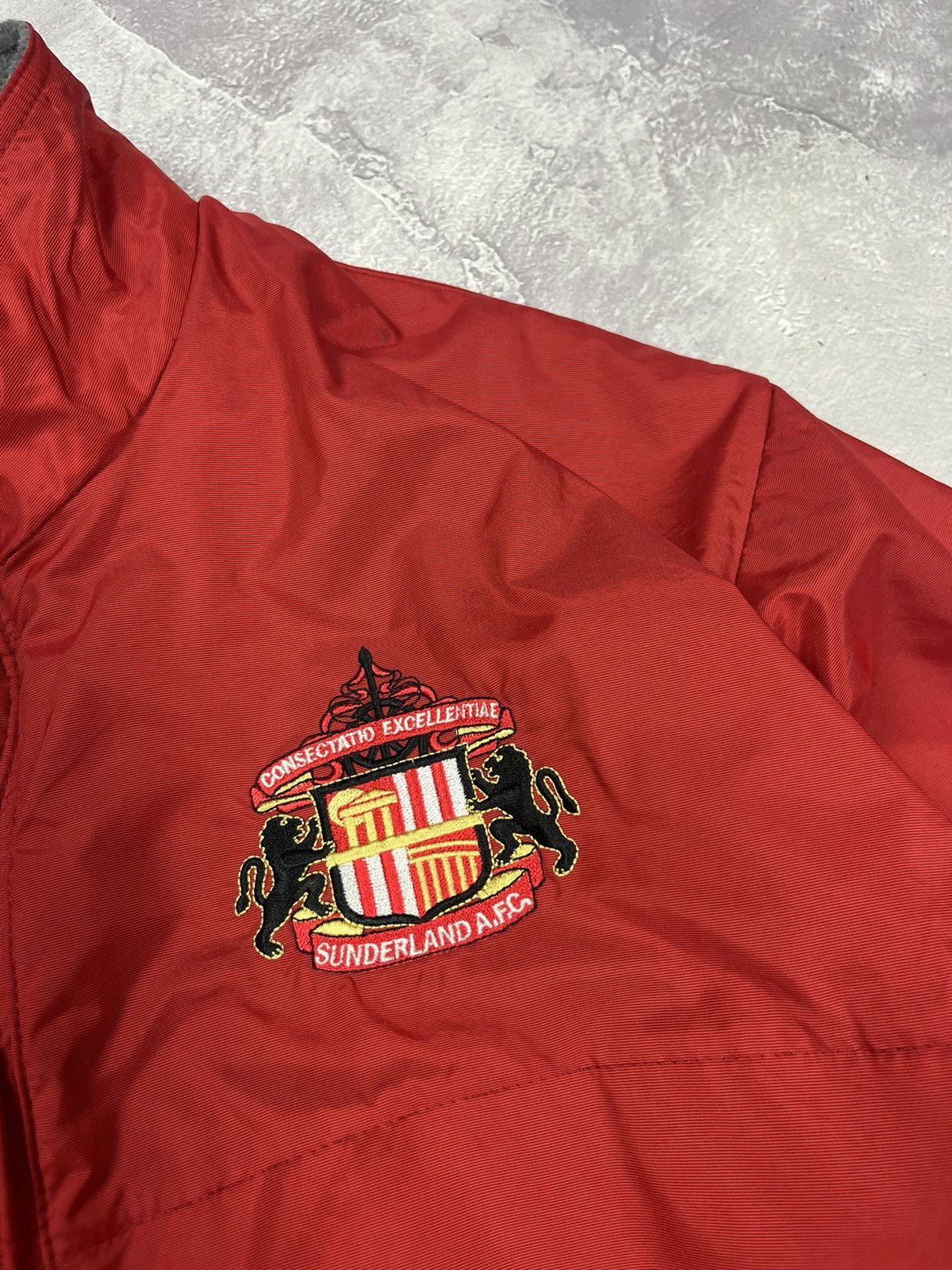 Nike Vintage Nike Team Sunderland 2000-2002 Red Soccer Jacket Size US M / EU 48-50 / 2 - 7 Thumbnail