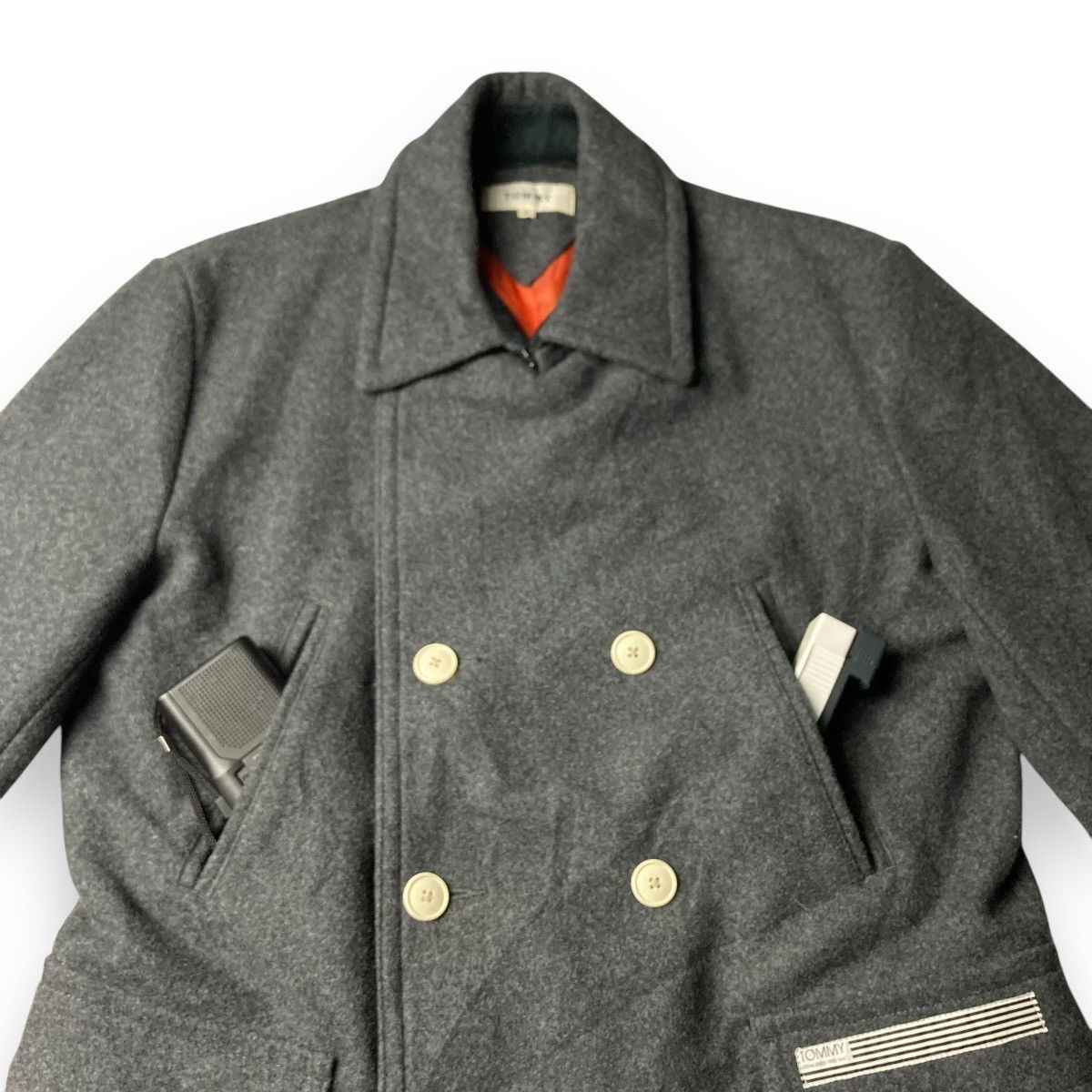 Tommy Hilfiger TOMMY DOUBLE BREASTED WOOL JACKET Size US M / EU 48-50 / 2 - 4 Thumbnail