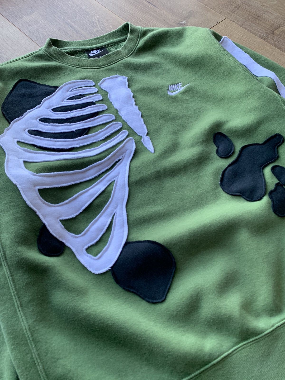 Nike Vintage Nike Skeleton big logo sweatshirt Size US M / EU 48-50 / 2 - 4 Thumbnail