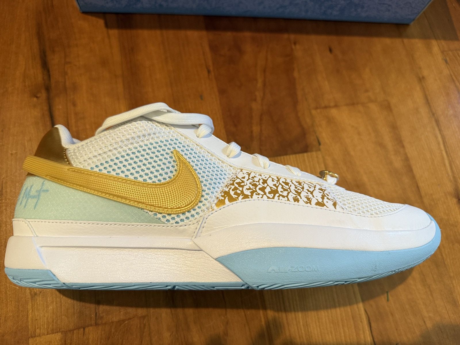 Nike Nike JA 1 shoes size 13 Cobalt bliss/citron tint Size US 13 / EU 46 - 4 Thumbnail
