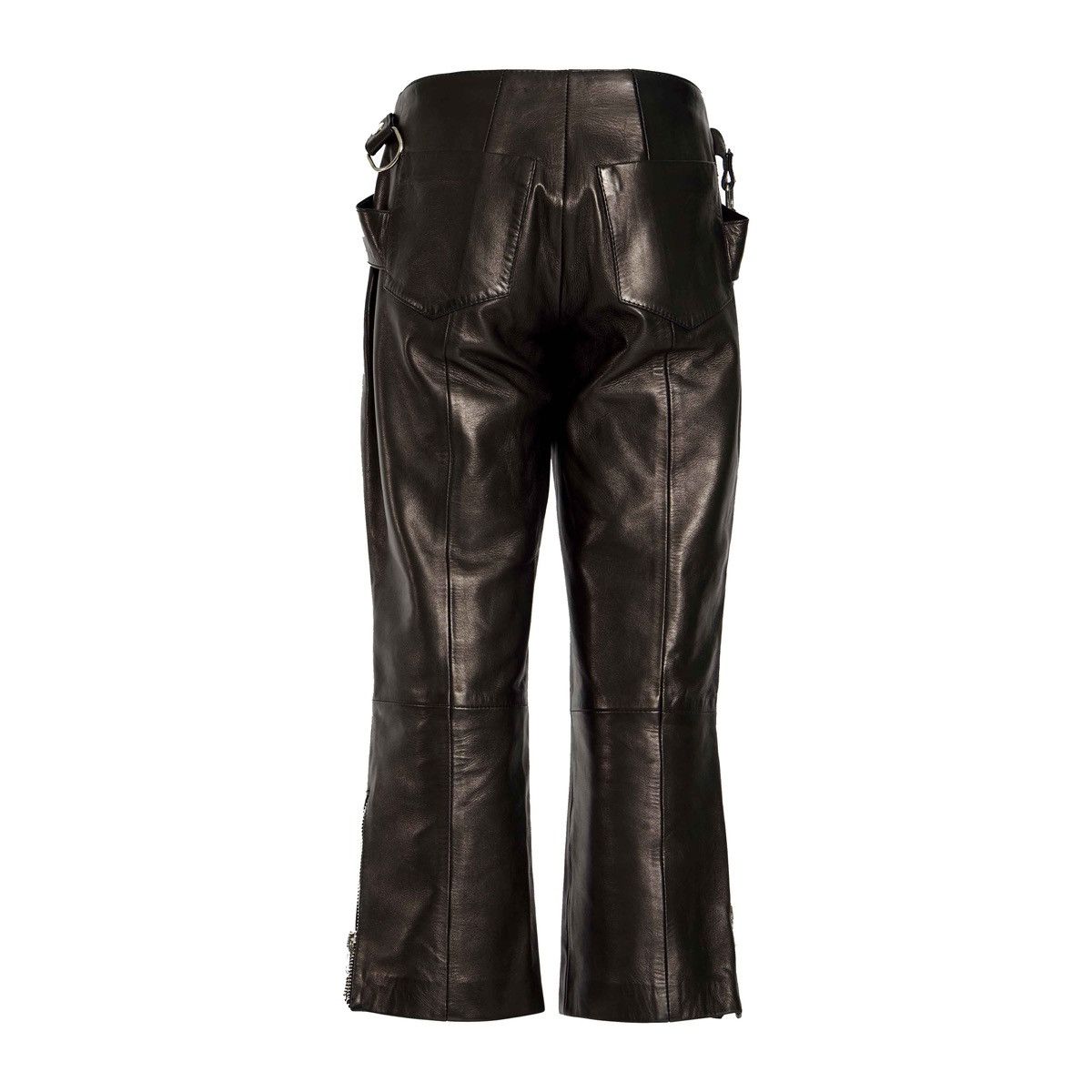 Dolce & Gabbana DOLCE & GABBANA LEATHER BONDAGE CAPRI Size 28" / US 6 / IT 42 - 3 Thumbnail
