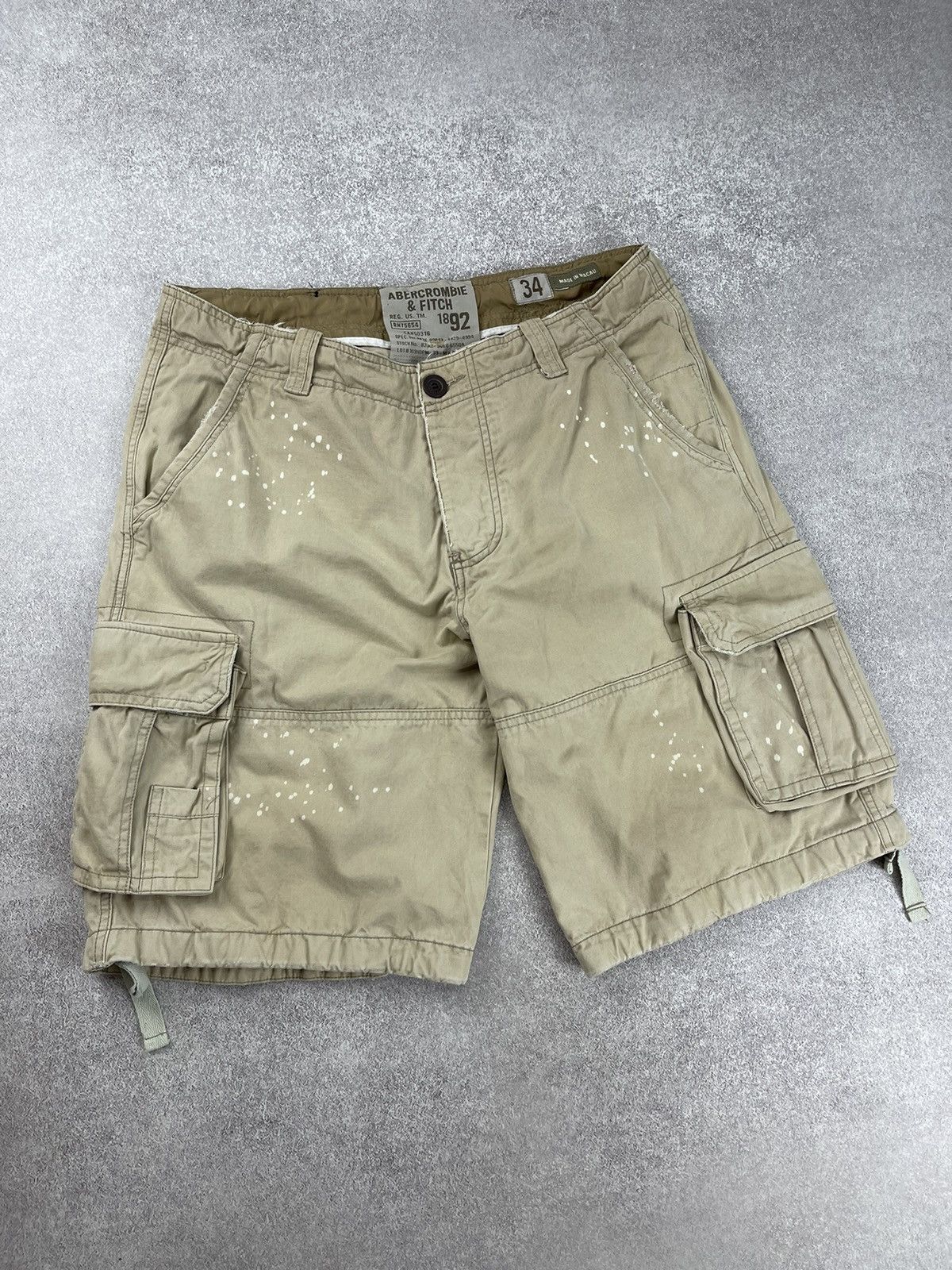 Abercrombie & Fitch × Vintage Vintage Abercombie & Fitch Cargo Shorts Men’s Size 34 Size US 34 / EU 50 - 1 Thumbnail