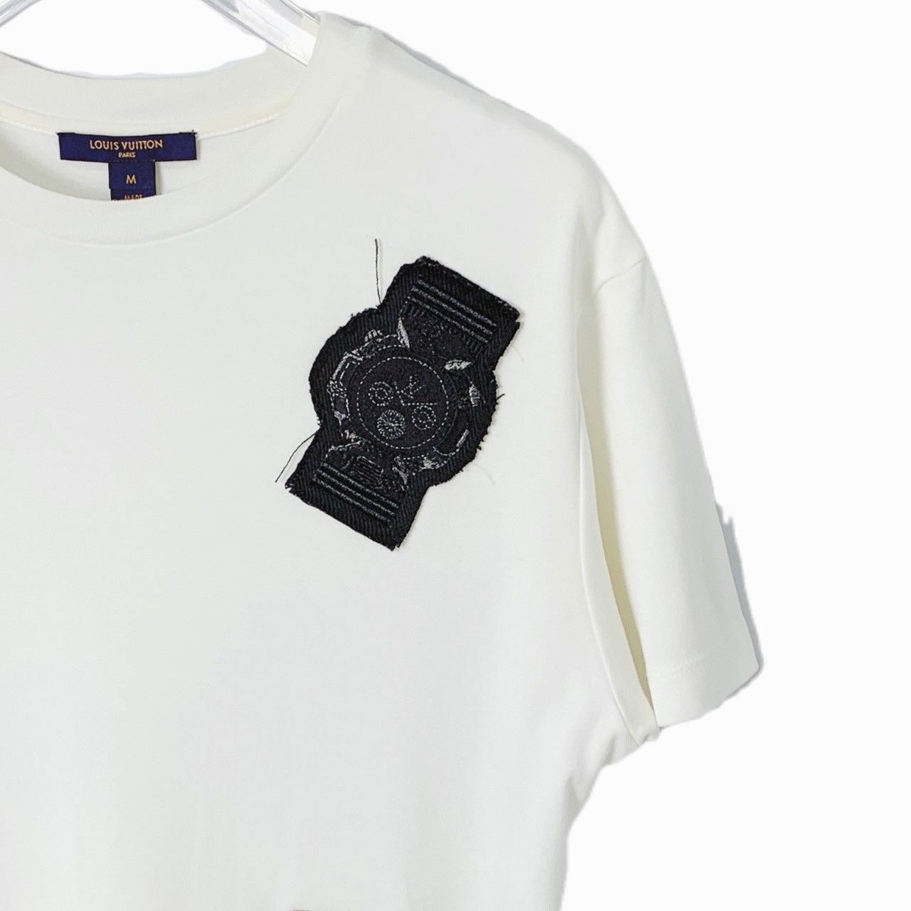 Louis Vuitton Louis Vuitton Badge Watch Short Sleeve T-shirt K26WX Size M / US 6-8 / IT 42-44 - 4 Thumbnail