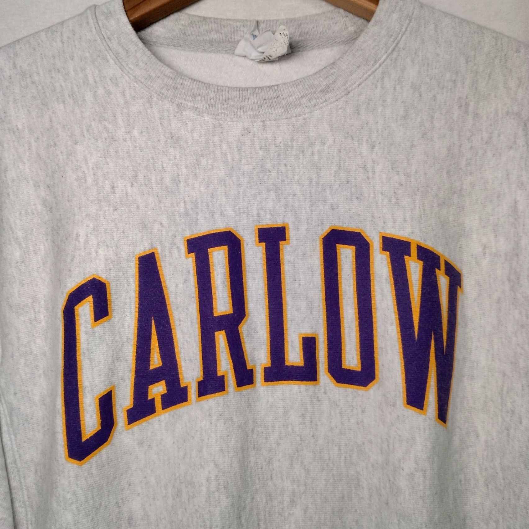 Champion Champion Sweatshirt Small Carlow University Pennsylvania Reverse Weave Crew Neck Size US S / EU 44-46 / 1 - 2 Thumbnail