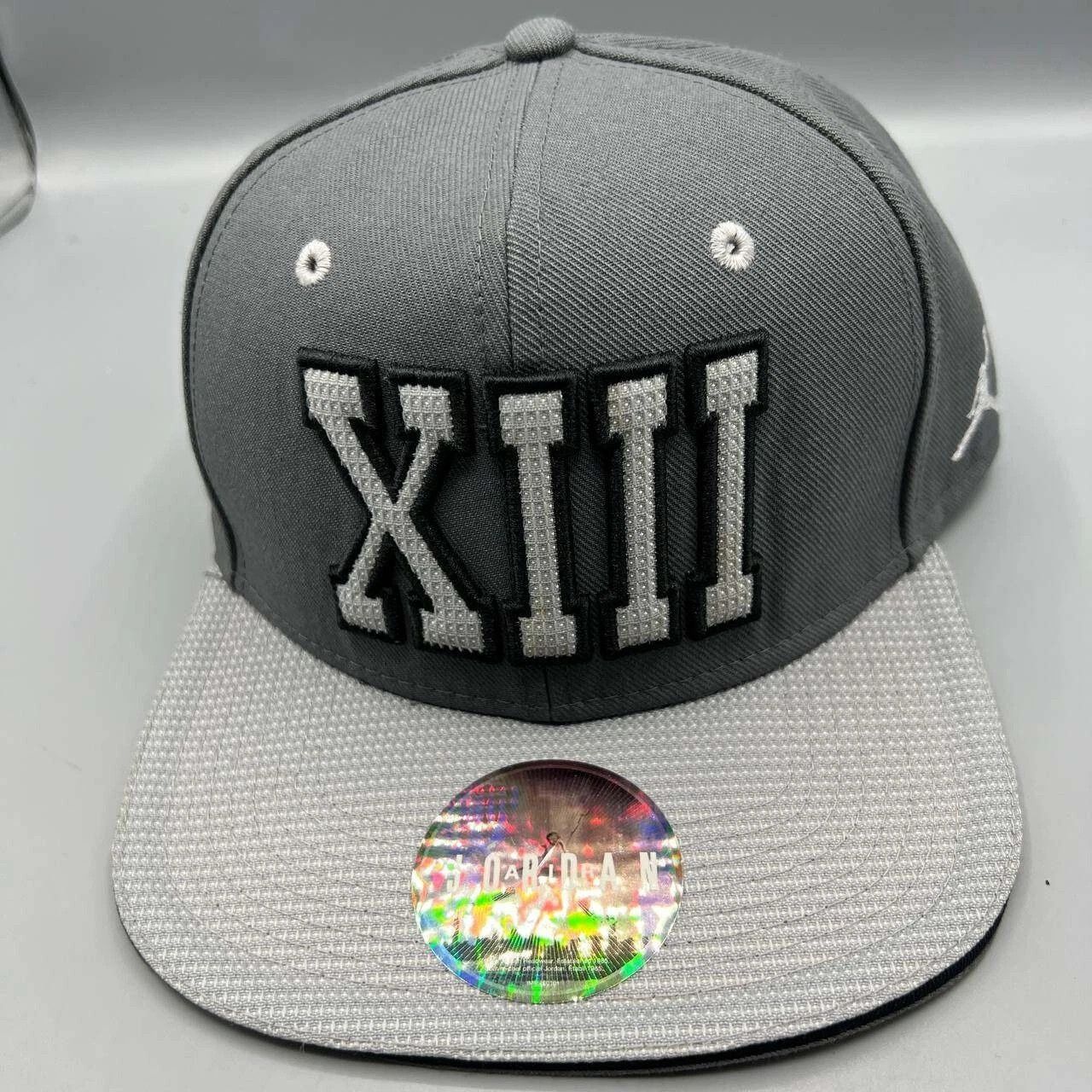Jordan Brand Air Jordan 13 XIII Hat Men Embroidered Jumpman Snap Back Cap Size ONE SIZE - 1 Thumbnail