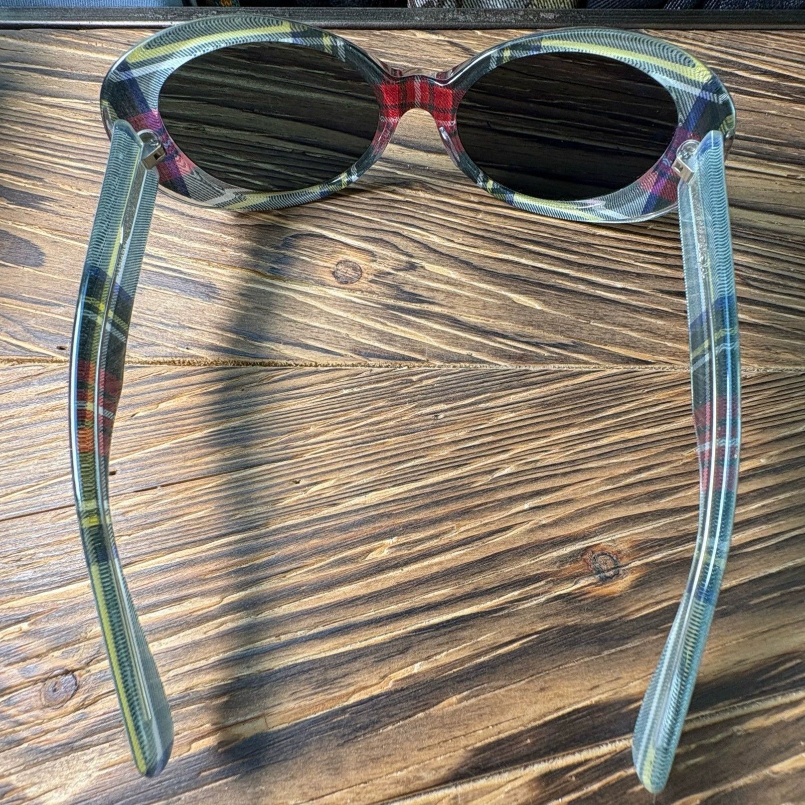 Number (N)ine Number(N)ine SS05 Checked Sunglasses Kurt Cobain Size ONE SIZE - 3 Thumbnail