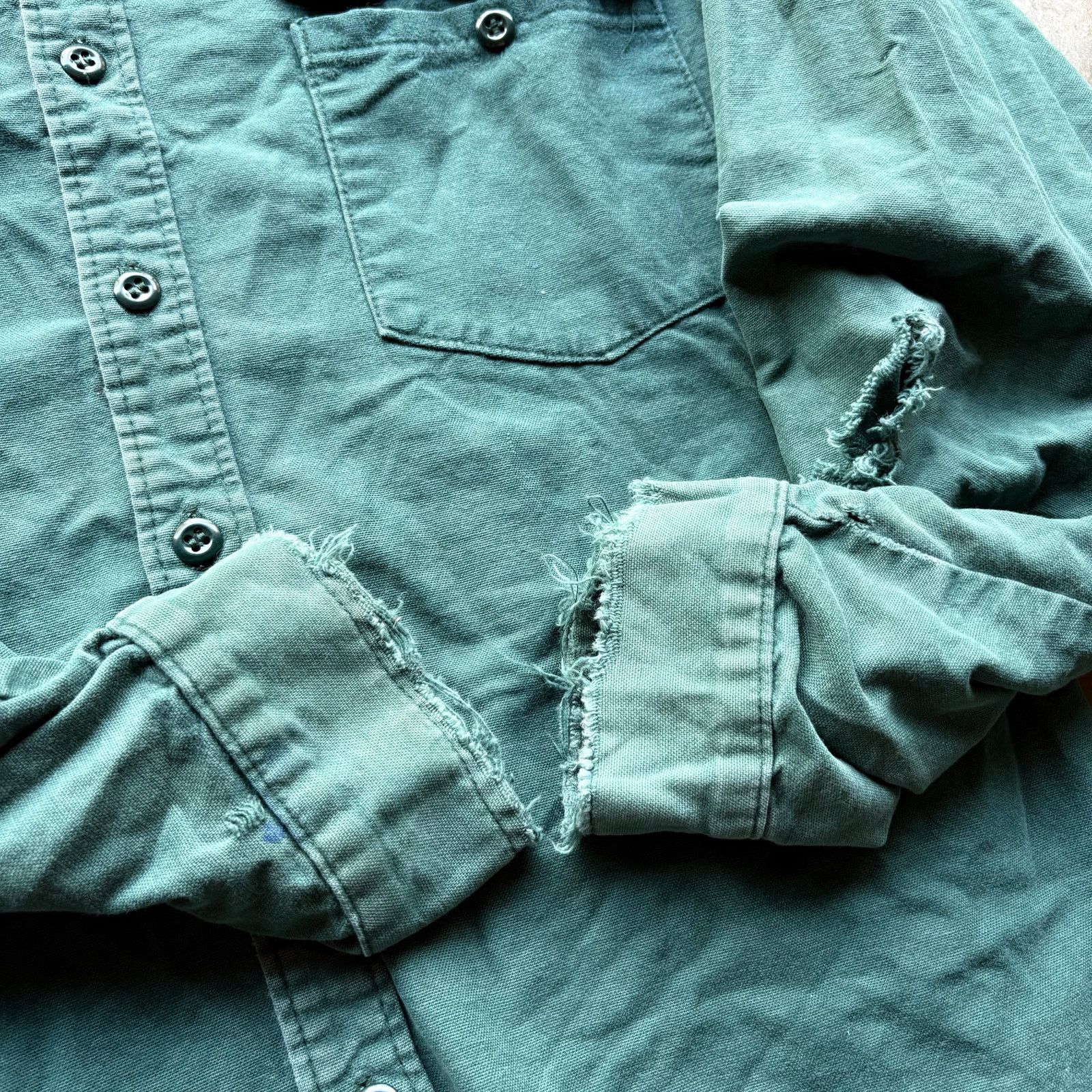 Vintage Beautiful Vintage Distressed IDEAL Embroidered Shirt Size US XL / EU 56 / 4 - 5 Thumbnail
