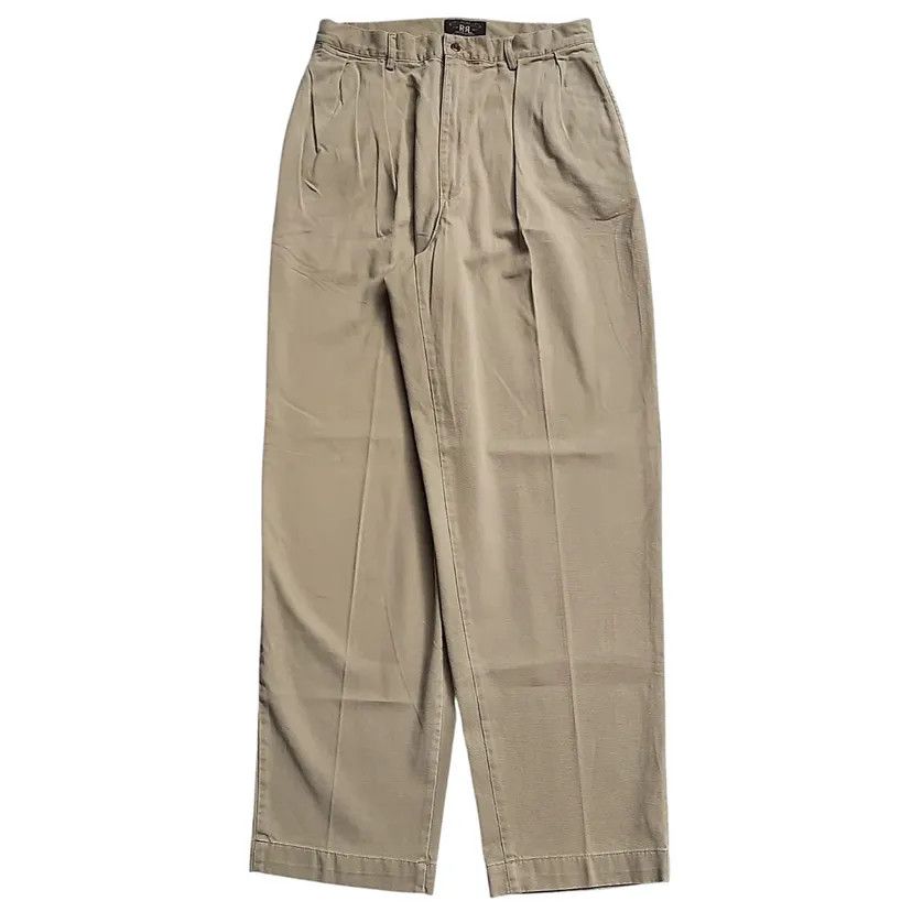RRL Ralph Lauren Vintage Double RL Chinos Trousers Size US 30 / EU 46 - 1 Thumbnail