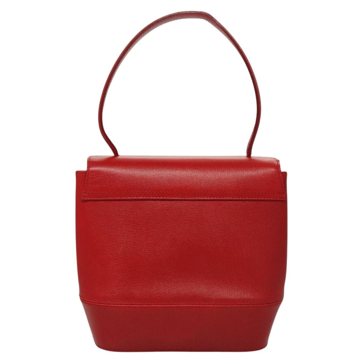 Dior DIOR Hand Bag Leather Red Gold Size ONE SIZE - 3 Thumbnail