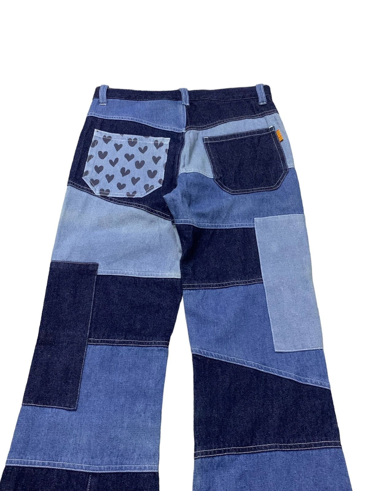 Japanese Brand Chuchum Hagi Kinky Style Flare Denim Pants Size US 26 / EU 42 - 10 Thumbnail