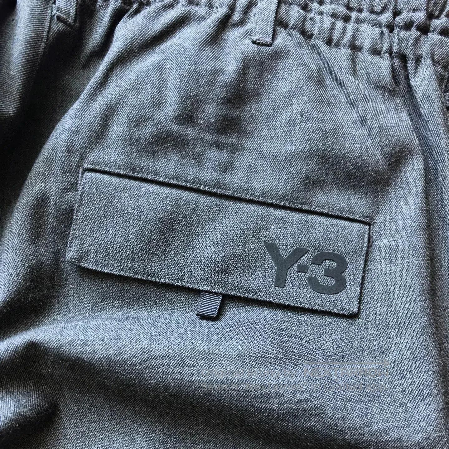 Y-3 Y-3 Wool Cargo Pants in Dark Gray. Size US 42 / EU 58 - 7 Thumbnail