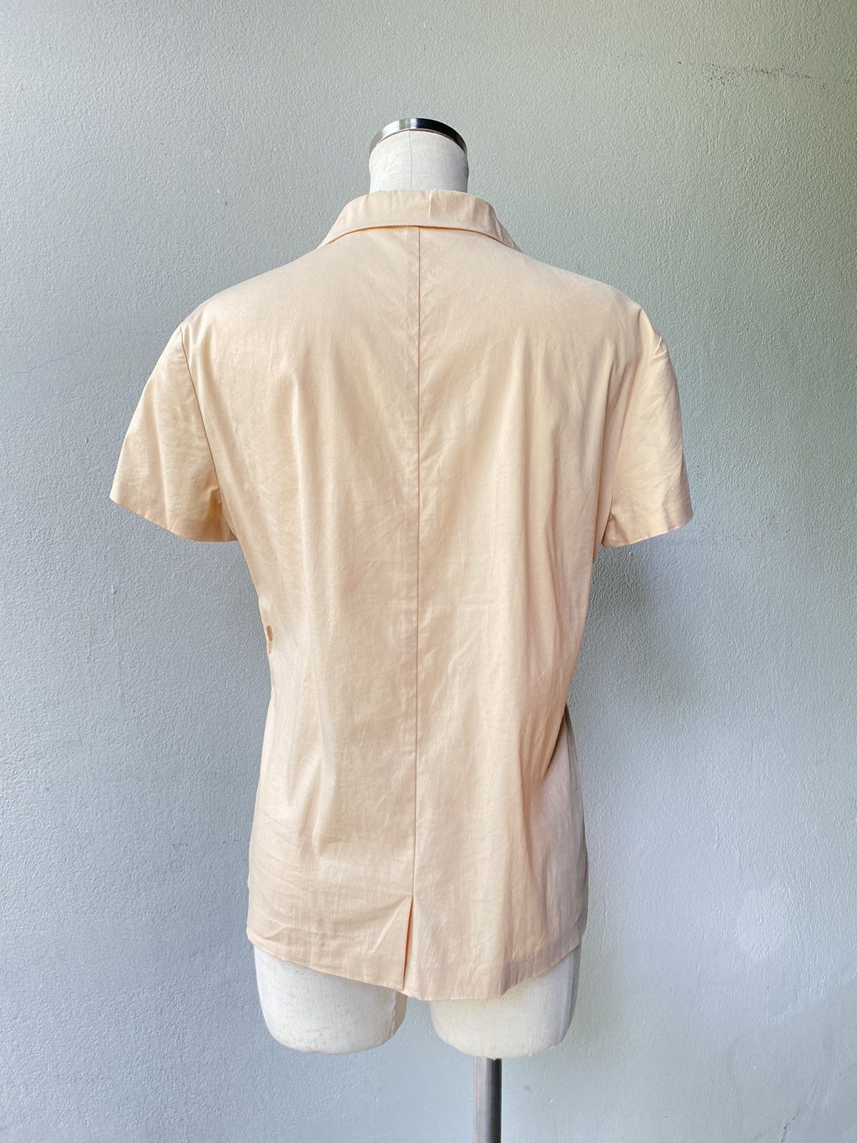 Jil Sander JILSANDER beige blouse shirt Size M / US 6-8 / IT 42-44 - 13 Thumbnail