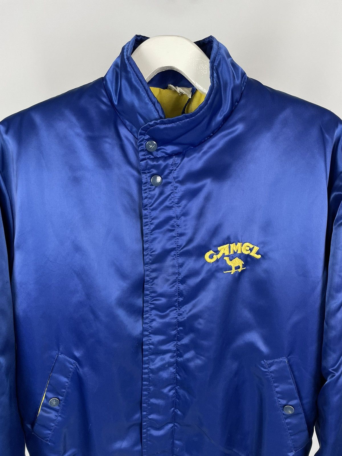 Camel Vintage Nylon Camel Bomber Racing Size US L / EU 52-54 / 3 - 3 Thumbnail