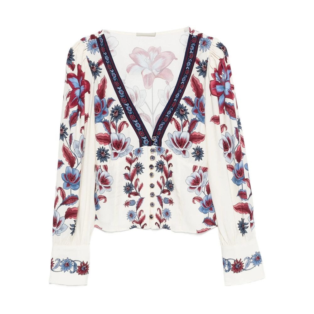 Farm Rio WHITE Tops - Blouses