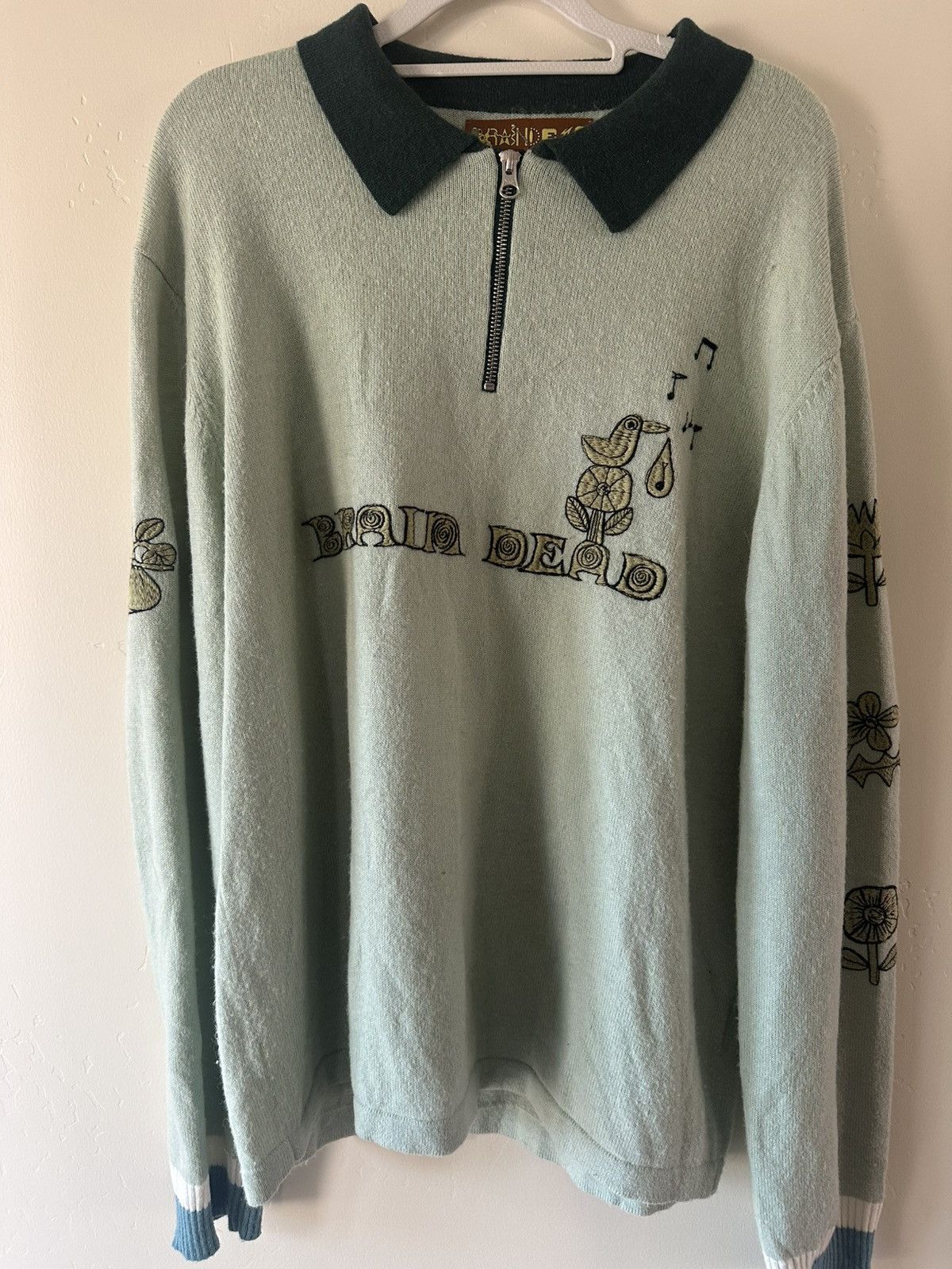Brain Dead Beautiful Brain Dead Quarter Zip Size US L / EU 52-54 / 3 - 1 Thumbnail