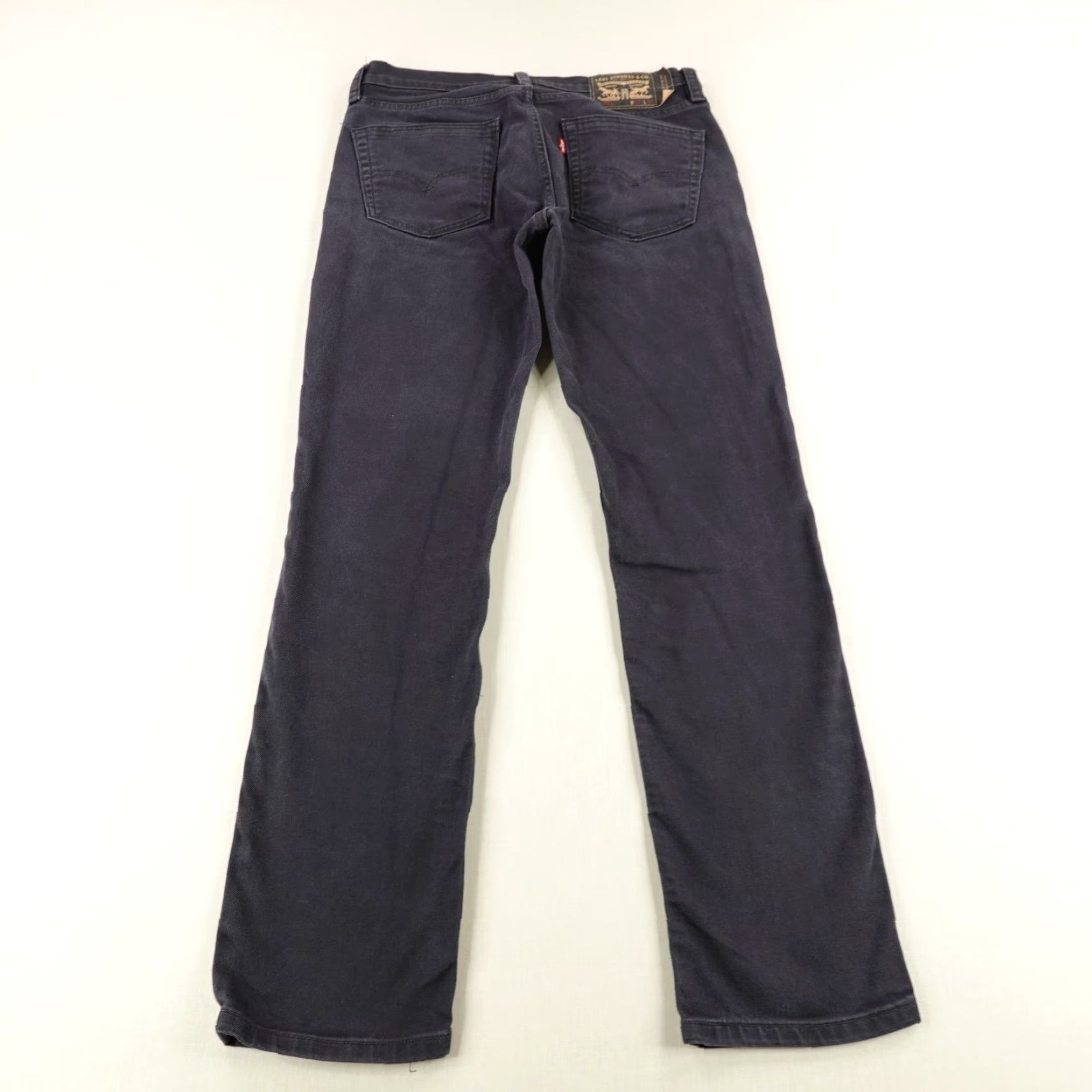 Levi's Levis Jeans Mens 32x32 Black Denim 511 Slim Fit Tapered Leg Red Tab Flex Pants Size US 31 - 5 Thumbnail