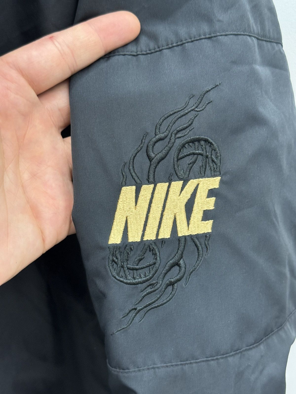 NBA × Nike × Supreme Rare Nike Kyrie Chinese New Year Embroidered Swoosh Jacket Size US S / EU 44-46 / 1 - 5 Thumbnail