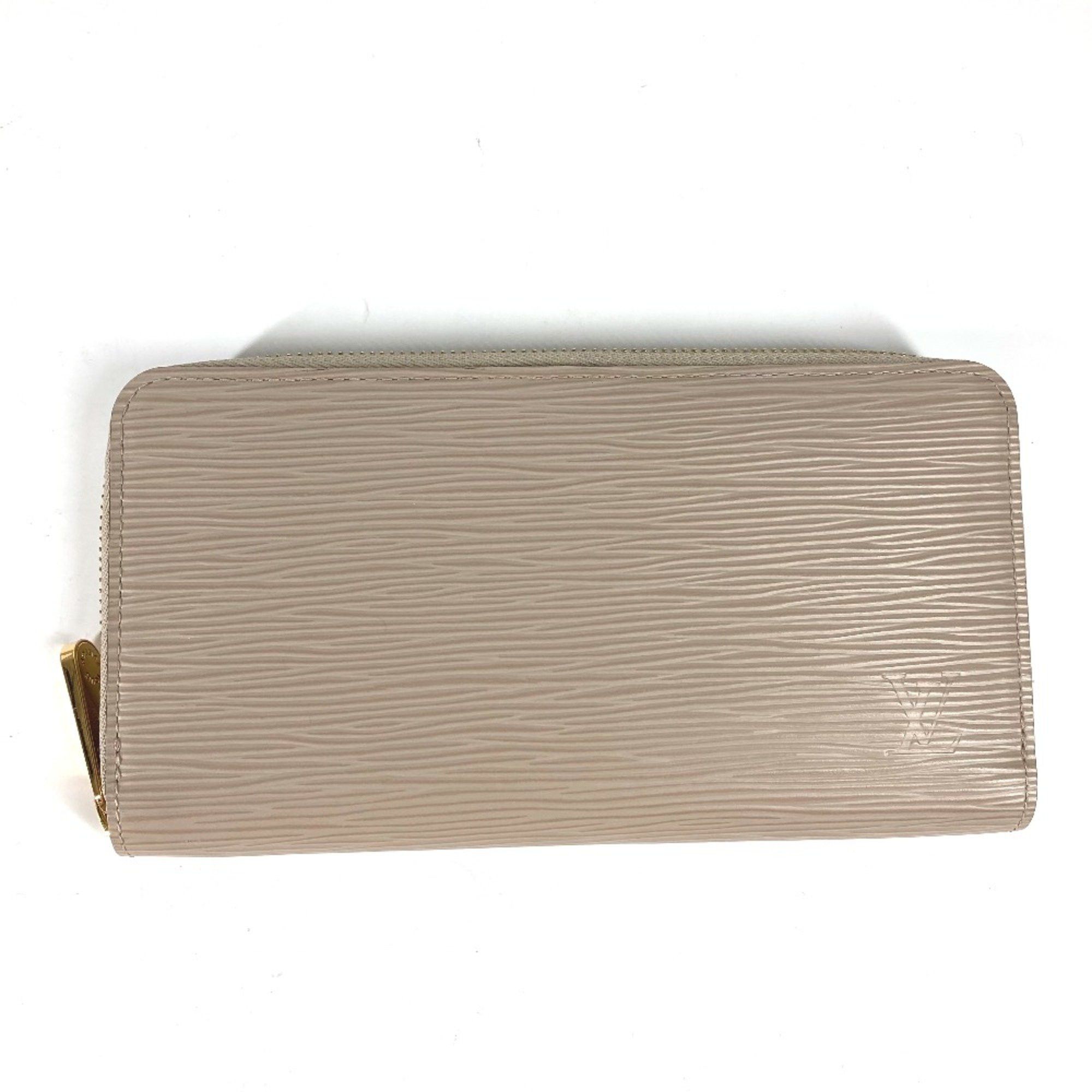 Louis Vuitton Louis Vuitton M67805 Epi Zip Around Long Wallet Galet Beige Size ONE SIZE - 1 Thumbnail