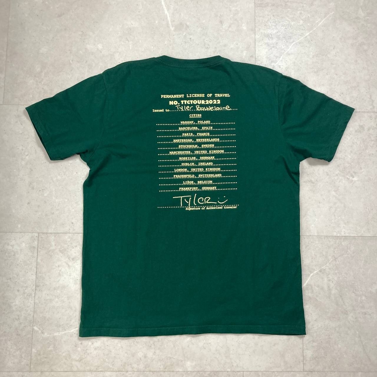 Golf le Fleur Tyler The Creator Odd Future Call Me If You Get Lost Rap Tee Size US XL / EU 56 / 4 - 7 Thumbnail