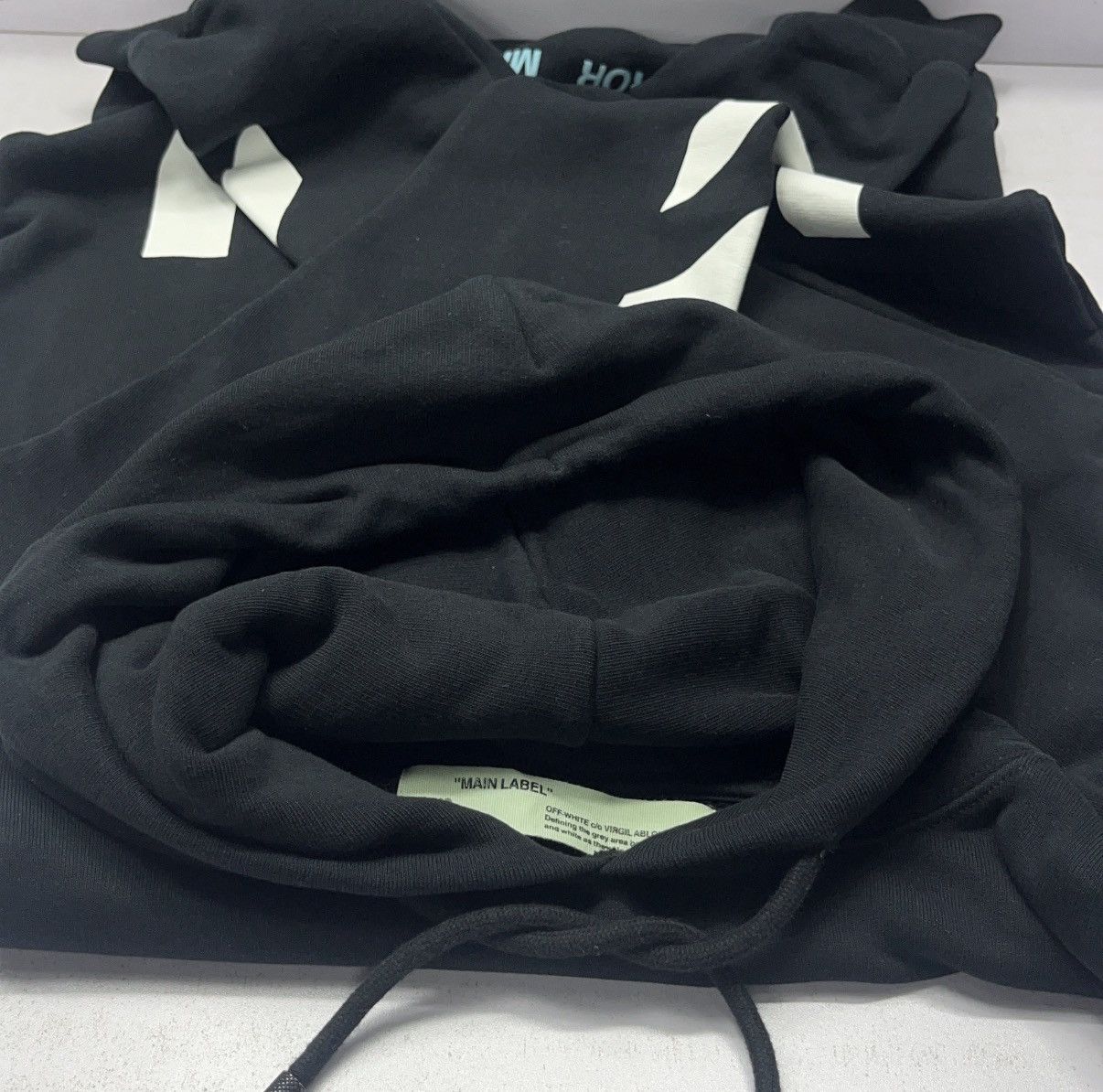 Off-White Off-White Caravaggio Mirror Mirror Hoodie Size US S / EU 44-46 / 1 - 7 Thumbnail