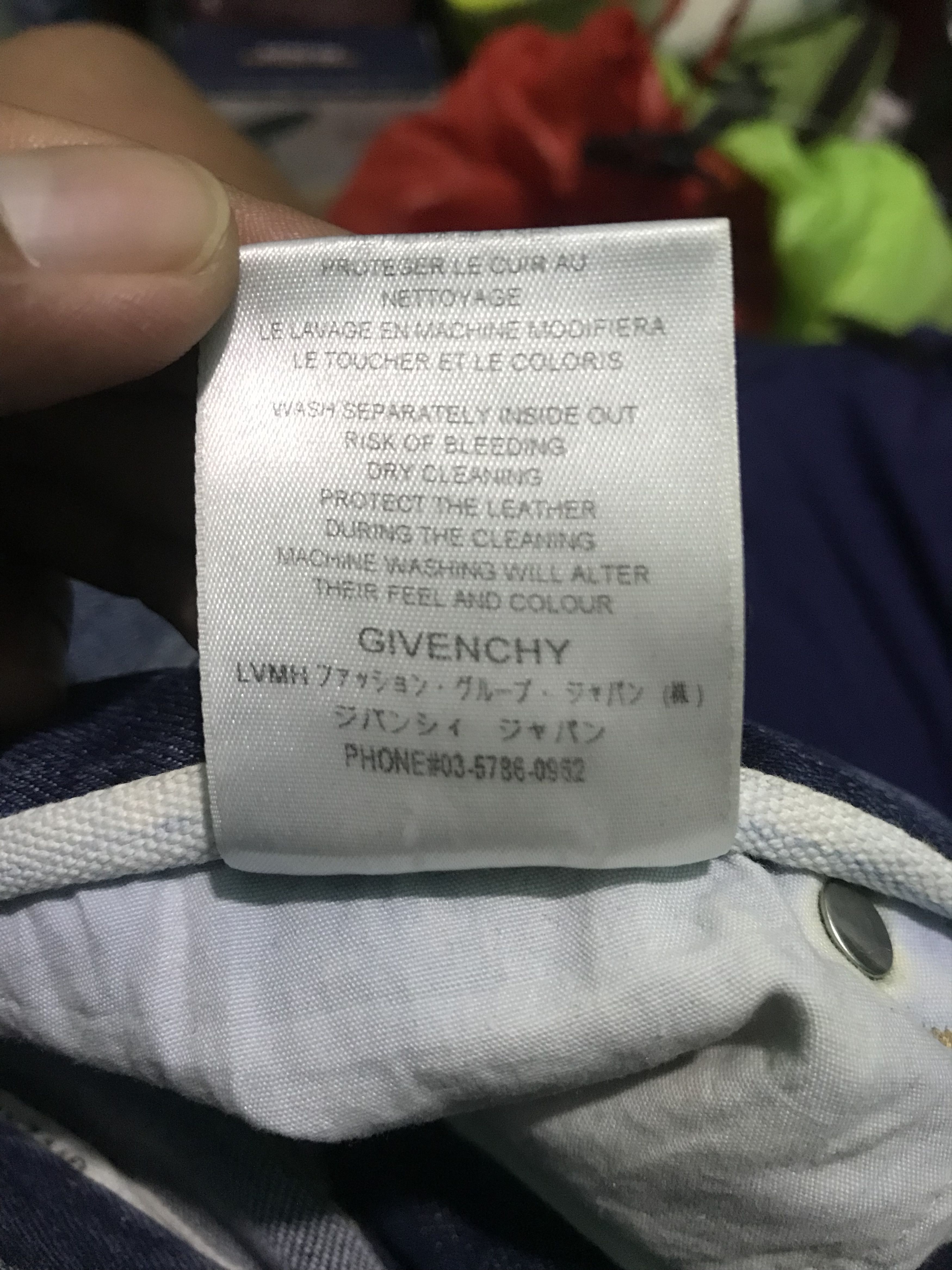 Givenchy × Hedi Slimane Givenchy 3 AV GEORGE V 75008 / PARIS Size US 30 / EU 46 - 7 Thumbnail