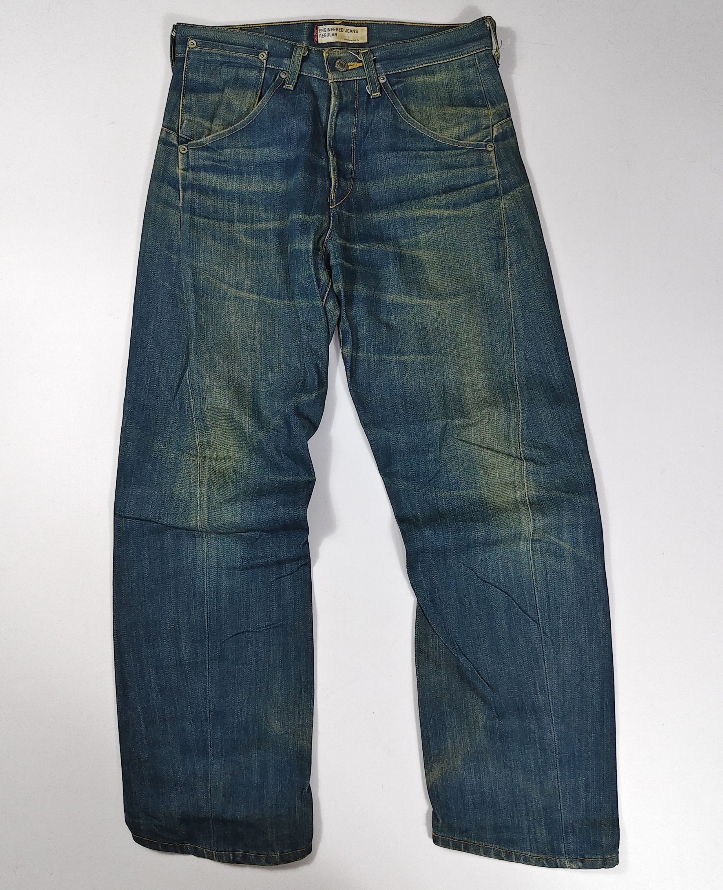 Levi's Vintage 2000 Levi's Engineered Regular Dirty Mud Denim