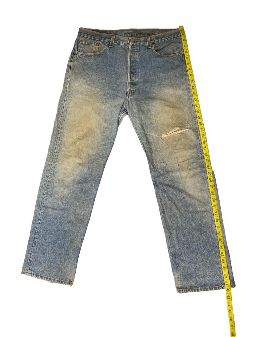 Levi's Vintage Clothing Vintage Levi’s 501xx Distressed Denim Size US 36 / EU 52 - 9 Thumbnail