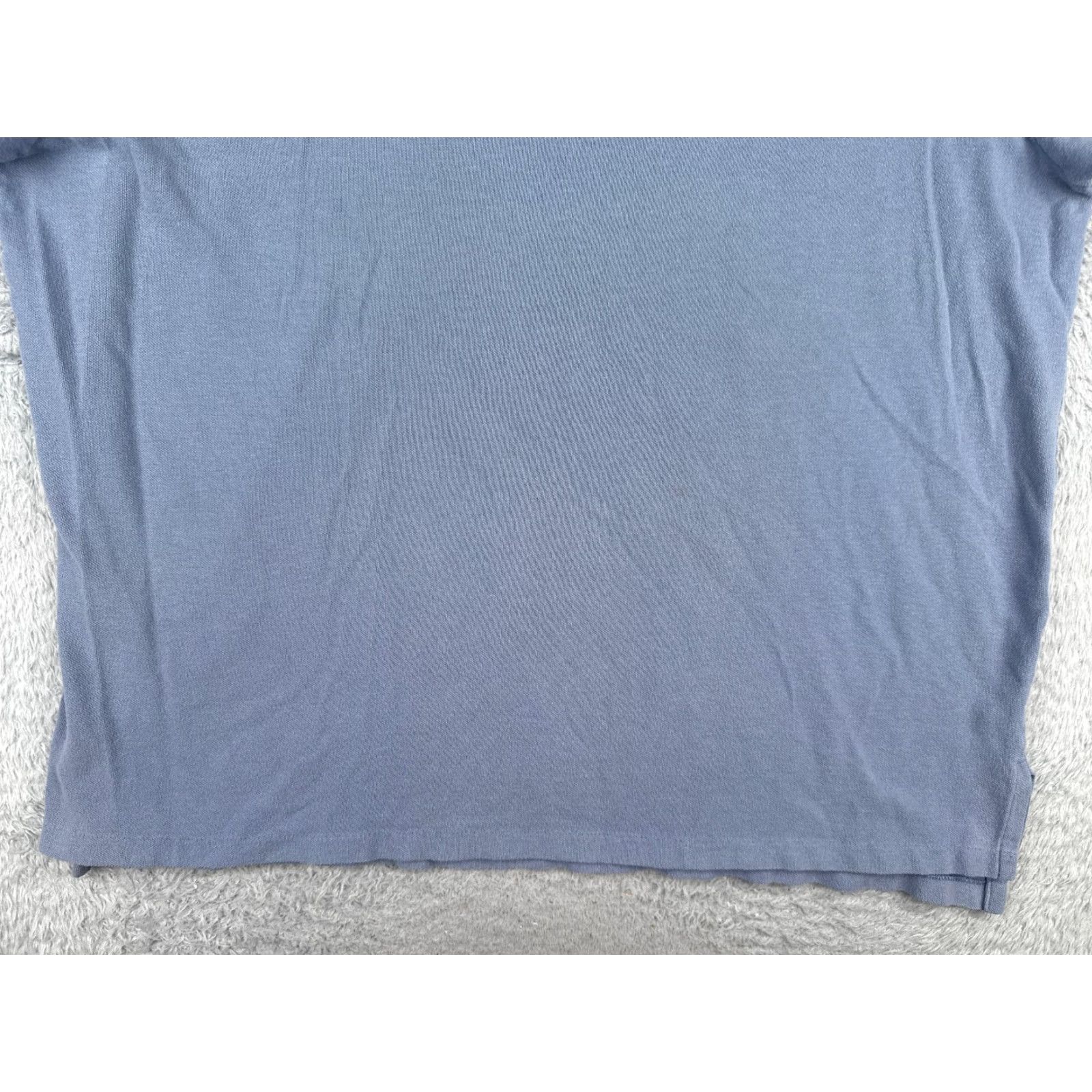 Ralph Lauren VINTAGE Ralph Lauren Polo Shirt Men 2XL Blue Short Sleeve 100% Cotton Slim Embroidered Logo Golf 80s Theme Mens Size US XXL / EU 58 / 5 - 5 Thumbnail