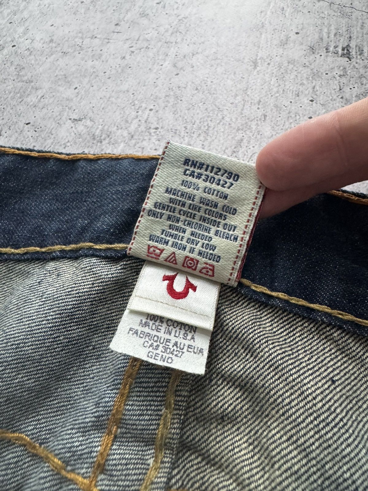 True Religion True Religion Rocco Denim Vintage Jeans Streetwear Size 31 Size US 31 - 18 Thumbnail
