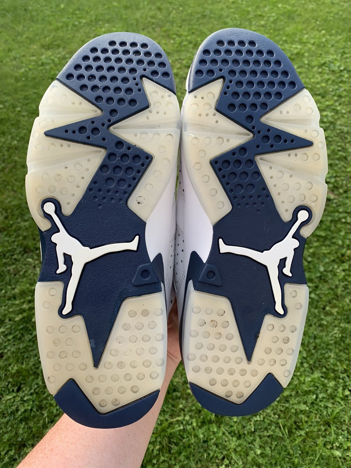 Jordan Brand Jordan 6 Retro Midnight Navy 2022 Size 9.5 Size US 9.5 / EU 42-43 - 6 Thumbnail