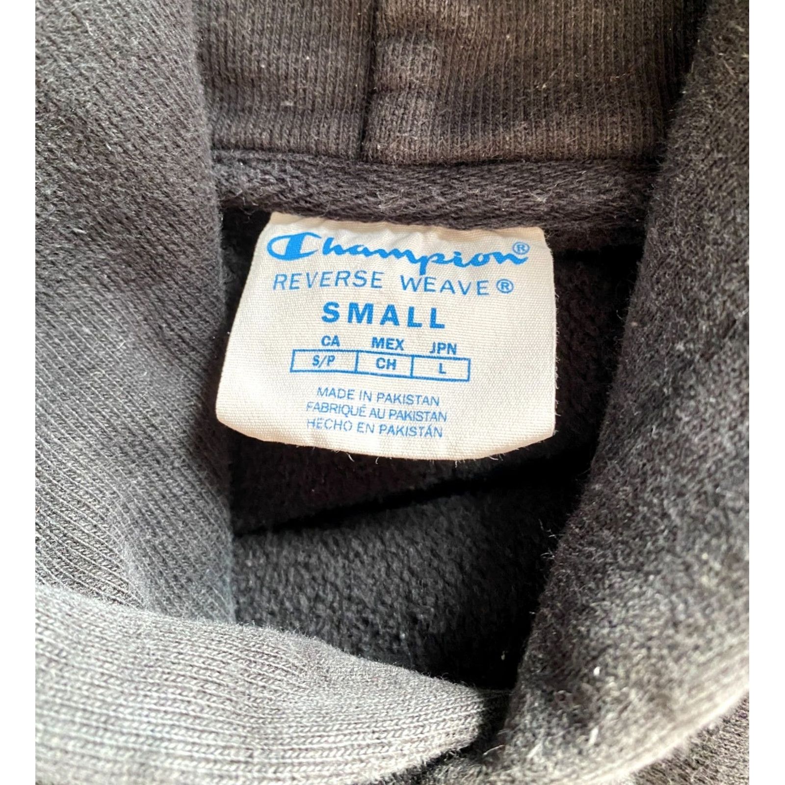 Champion Champion Reverse Weave Hoodie Men’s Small Black Sweatshirt Size US S / EU 44-46 / 1 - 7 Thumbnail