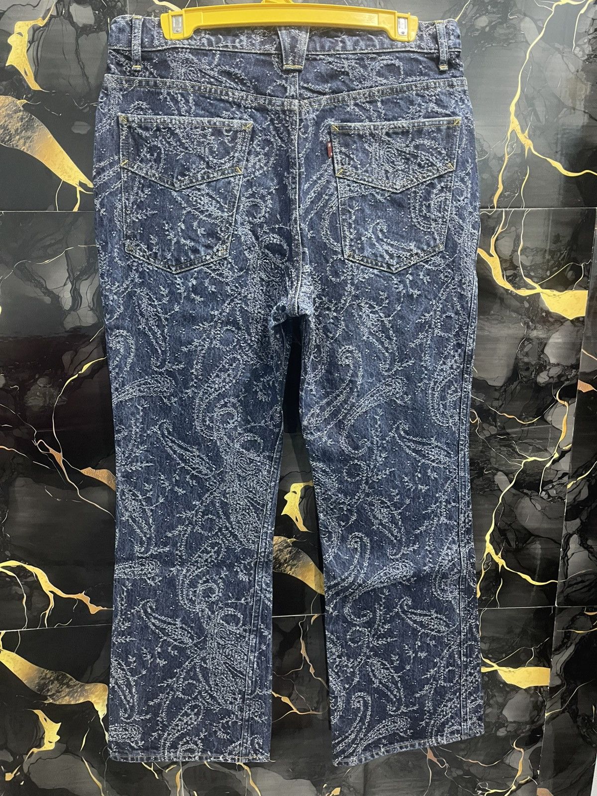 Needles Needles Paisly Denim Pant Size US 33 - 2 Thumbnail