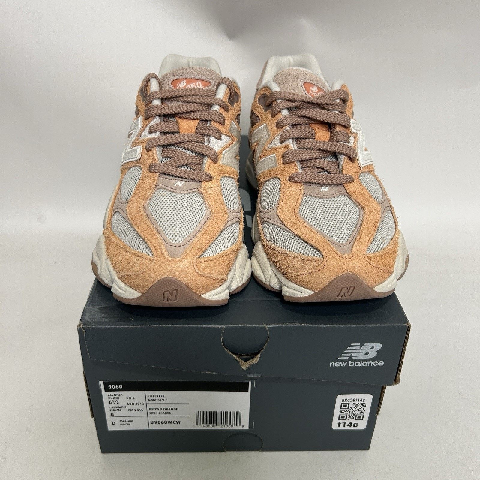 New Balance New Balance 9060 “Flat Taupe Copper” U9060WCW Size US 8 / IT 38 - 2 Thumbnail