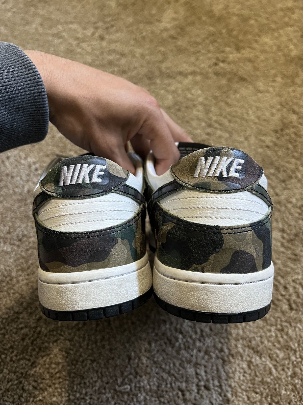 Nike SB Nike Dunk SB Legion Camo Size US 9.5 / EU 42-43 - 6 Thumbnail