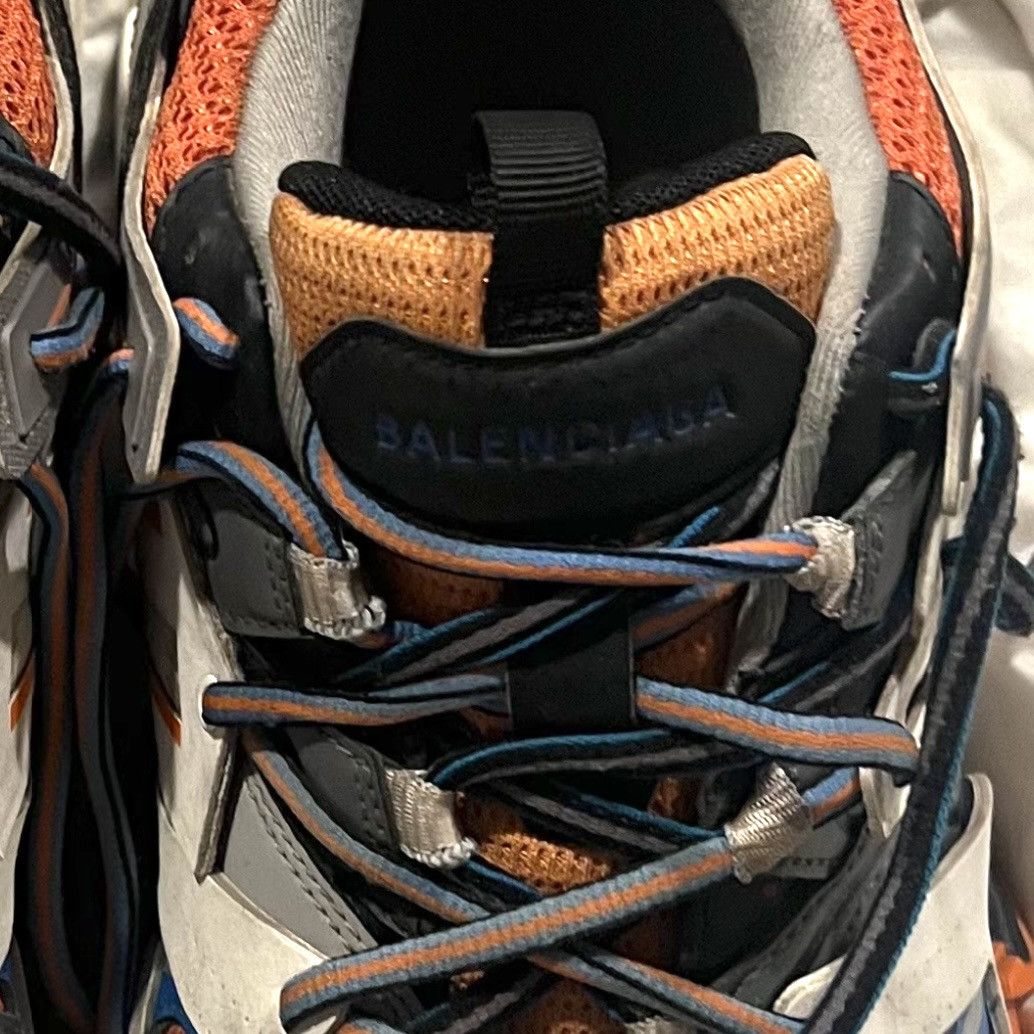 Balenciaga Balenciaga Orange Blue White Track Sneakers Size US 10 / EU 43 - 6 Thumbnail